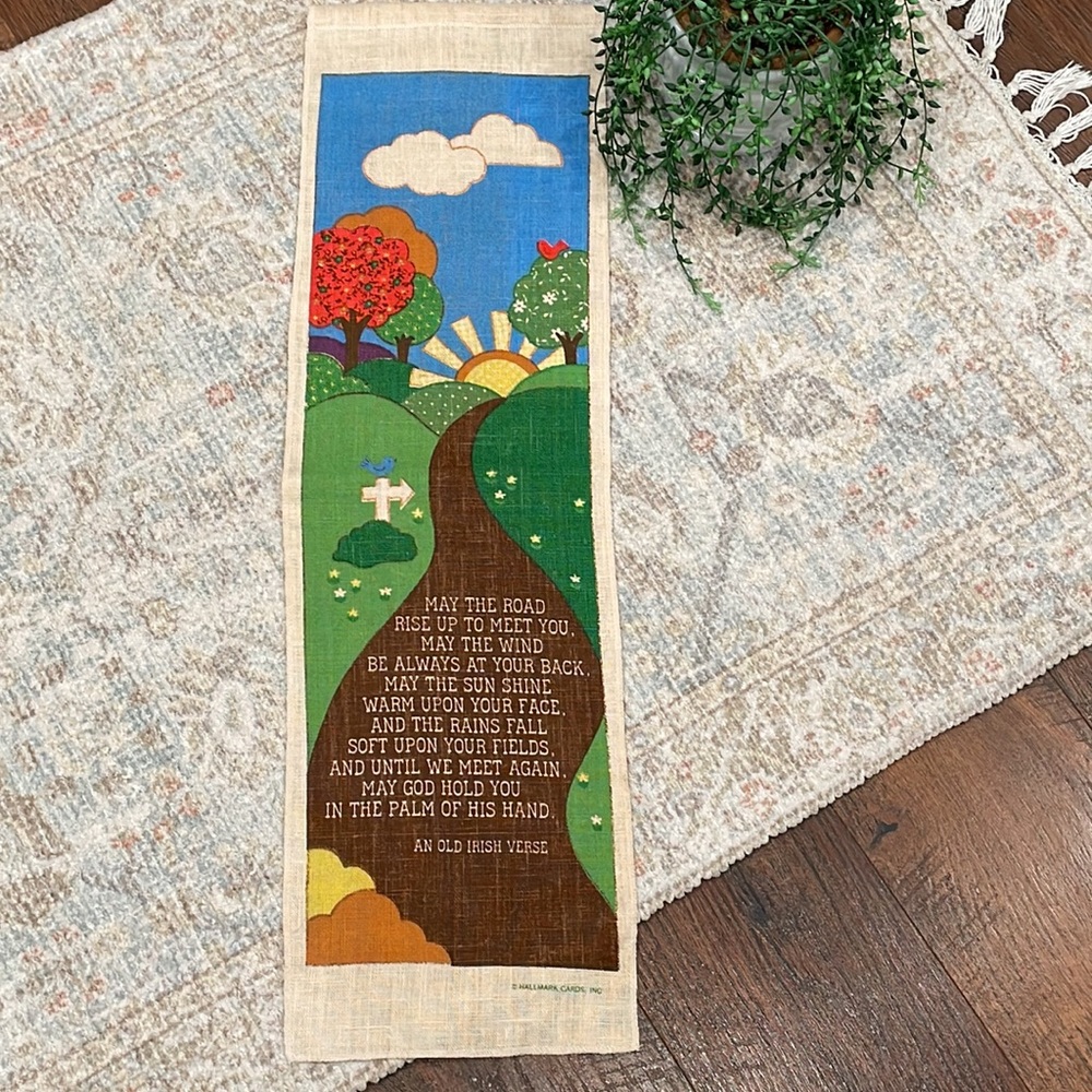 Vintage wall hanging